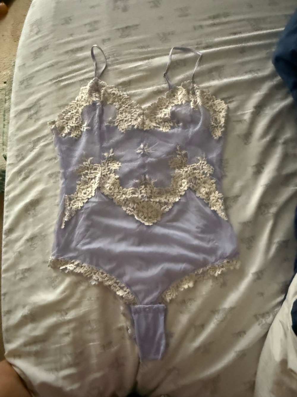 Intimissimi Pretty Flowers Tulle and Lace Bodysuit - Picture 3 of 4